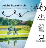 Zündapp ZF20 Speed Folder 20 Zoll Klapprad Faltrad Stadtrad Fahrrad faltbar Klappfahrrad StVZO – Image 2