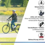 Zündapp Z505 E Bike Damen 28 Zoll Pedelec 160 - 185 cm 6 Gang Damenfahrrad – Image 5