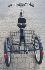 Elektro Therapierad Gleichgewichtsproblem Lösung 24 Zoll ElektroDreirad Klapprad Rucklehne PEDELEC 250W bis 25km/h – Image 7