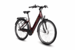 SAXONETTE Comfort plus5.0 , ebike , 418 Wh Intube-Akku große Reichweite für den Alltag, E-Bike, Elektrofahrrad (Ramenhöhe 45 , burgundy) – Image 2