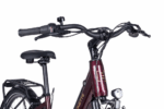 SAXONETTE Comfort plus5.0 , ebike , 418 Wh Intube-Akku große Reichweite für den Alltag, E-Bike, Elektrofahrrad (Ramenhöhe 45 , burgundy) – Image 4
