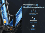 20.8Ah 20 Zoll ebike E-Bike City E-Bikes & E-Hollandräder Elektrofahrrad Tire für Schnee, Stadt, Strand 90KM Reichweite & 150KG Belastung E-Klapprad – Image 12
