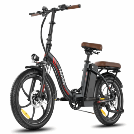 2025 20×3.0Zoll 22.5AH E-Bike Klappräder Elektrofahrrad Pedelec, elektrisches Faltrad 7-Gang City E-Bikes & E-Hollandräder 25 km/h Wasserdicht Schwarz