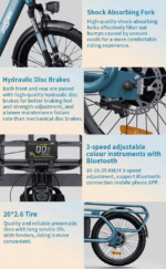 E-Bike Longtail Cargo-E-Bike Elektro-Lastenfahrrad fürfür eine große Familie 27Ah 25km/h Elektrofahrrad Herren Frauen – Image 11