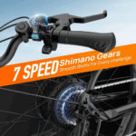 E-Bike für Erwachsene 26 36V 13Ah für Lange Reichweite bis 80KM, Elektrofahrrad 250W, 7 Gang E-Mountainbike LCD Anzeige City E-Bikes & E-Hollandräder – Image 13