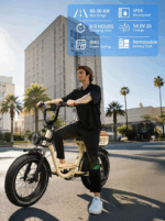 E-Bike Herren Damen Elektrofahrrad, Elektrofahrräder, 20 Zoll , 18AH Off-Road Bike mit 7-Gang-Schaltung 250W 25KMH Ebike 65 Nm E BIKE – Image 13